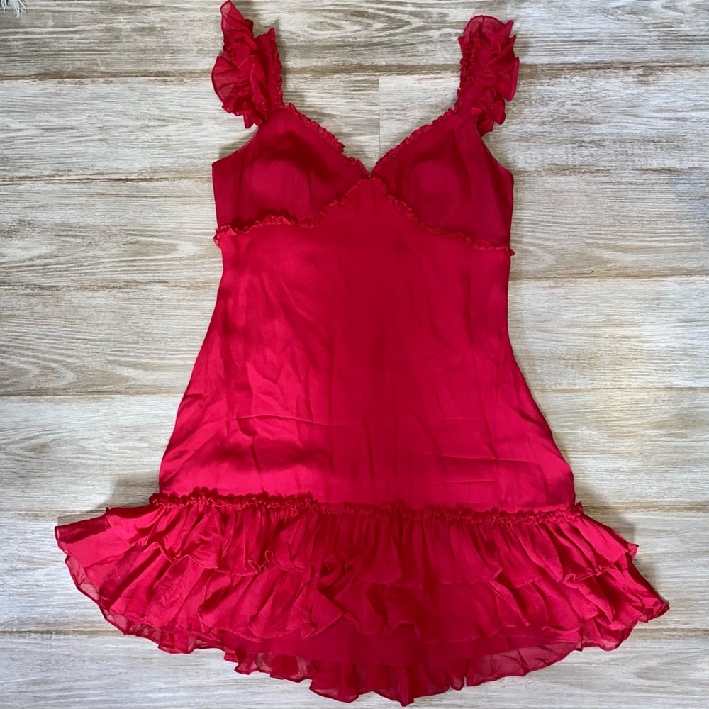 Cinq a Sept Raspberry Pink Body-con Dress with